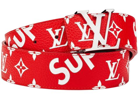 cinturon lv x supreme|louis vuitton x supreme.